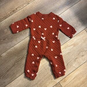 Girls one piece heart outfit!!